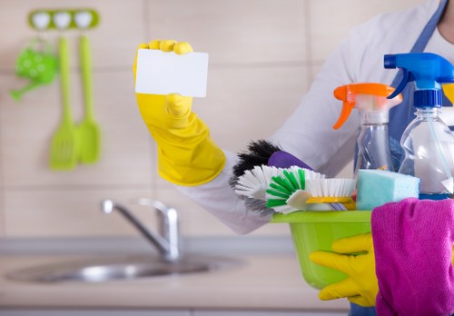 Professional oven cleaning service for a home in Edgware