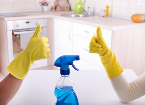 Professional deep cleaning service for an Edgware home kitchen