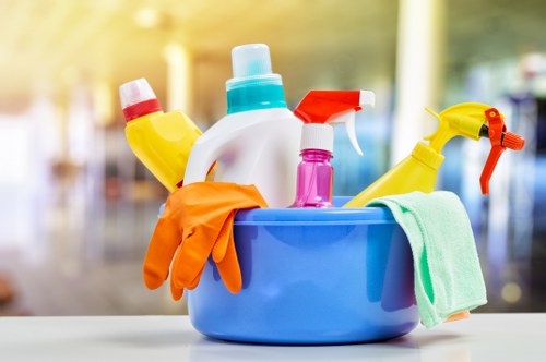 Local cleaner working in an Edgware home